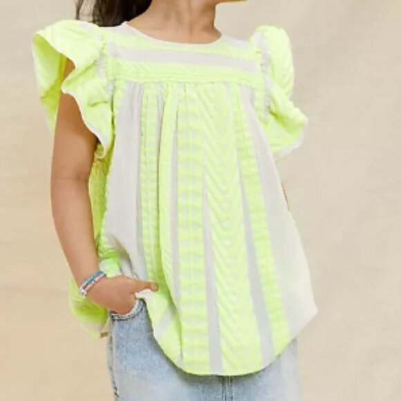 Devotion for Anthropologie Petra Embroidered Kids Top Size 6-8 Years (Small) - Picture 1 of 6